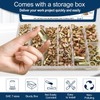 Vifmy SAE Rivet Nut Assortment Kit(880 Pcs), #6-32#8-32#10-24 1/4"-20 5/16"-18