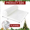 Tudomro Christmas Fake Snow Blanket 5 x 10 ft Soft