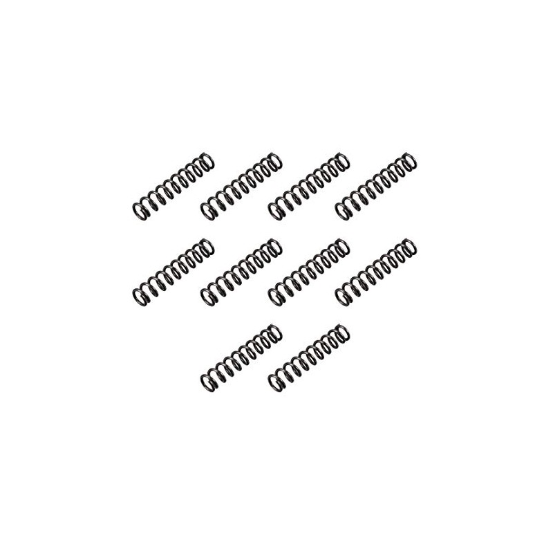 sourcing map Micro Compression Spring Coil Spring Steel Spring 1.2