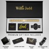Willis Judd Mens Titanium DAD Bracelet Engraved Best Dad Ever