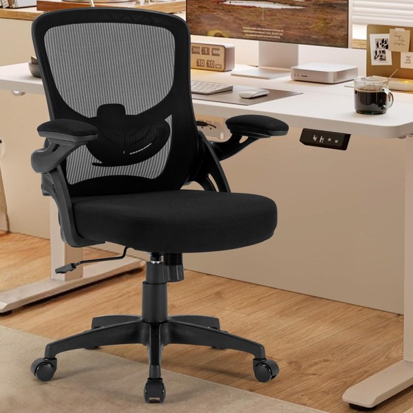 OLYFING Office Chair, Ergonomic Computer Desk Chair with Adjustable Lumbar