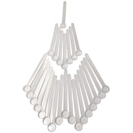 Supplement and Supply 1/4 Cup (4 Tablespoon | 2 Oz. | 60 mL) Long Handle Scoop for Measuring Coffee, Pet Food, Grains, Protein, Spices and Other Dry Goods (Pack of 100)