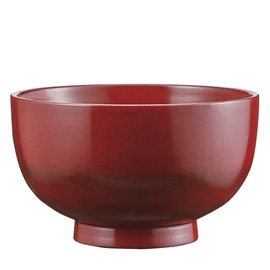 Alphax AP-913887 Soup Bowl, Miso Soup Bowl, Diameter 4.5 inches (11.5 cm), Wooden Miyako Soup Bowl, Negoro