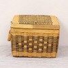Rattan Tundra Out Pattern Trunk Basket Medium