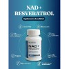NAD Resveratrol 120 Cápsulas NAD Resveratrol Supplement, Cellular Energy, 120