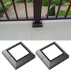 Aluminum Split Post Base Cover, 2 Pack Deck Post Base