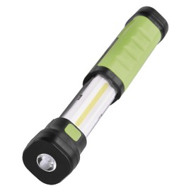 EMOS ausziehbare LED Arbeitsleuchte, aufladbare Akku-Inspektionsleuchte mit 3 Lichtmodi, wasserdichte Werkstattlampe mit 2000mAh Akku inkl. USB-C Ladekabel, Leuchtdauer 16h, Helligkeit 450lm