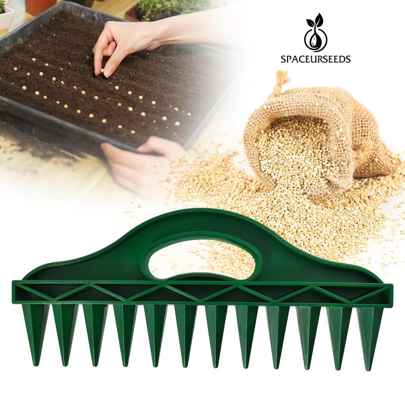The Row Seeder by Spaceurseeds – Handheld Garden Tool for