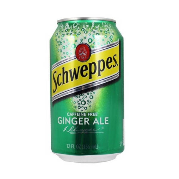 Schweppes Ginger Ale 12oz 24Pk, 288 Fl Oz