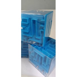 maze money box 3 Cubo Rompecabez Alcancia Laberinto Dinero(detalle Fisuras)