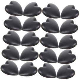 ULTECHNOVO 20pcs Heart Shaped Glasses Ear Grips Anti-slip Eyeglass Retainers for Boys and Girls Adults Comfortable Soft Ear Holders to Prevent Slipping for Eyewear Stability