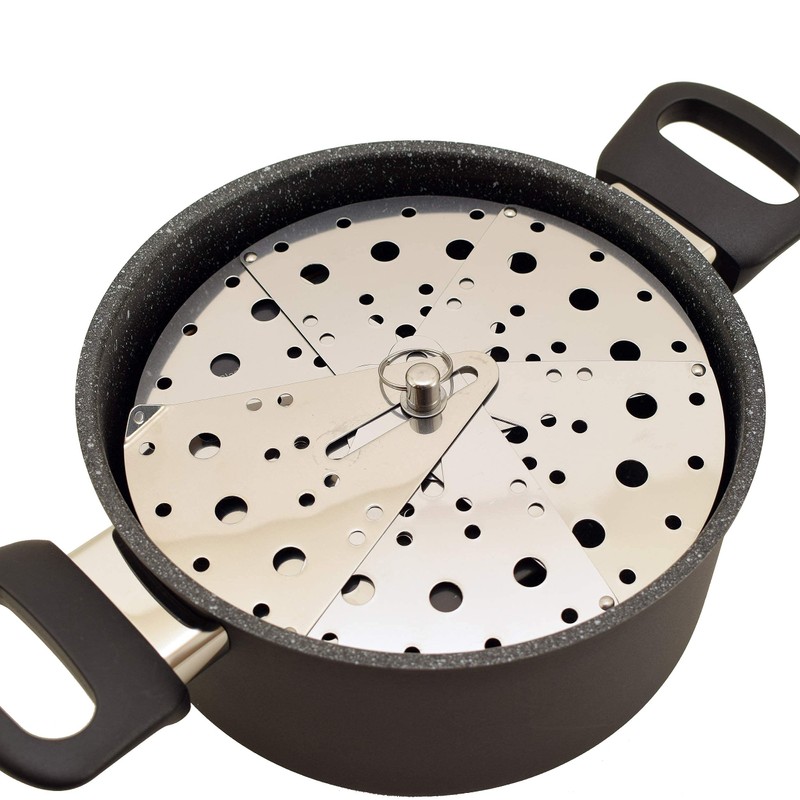 Drop Lid Otoshibuta Flexible Size - Cooking Adjustable Stainless Steel