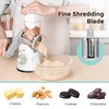 X Home Rotary Cheese Grater for Kitchen, Shredder with 3