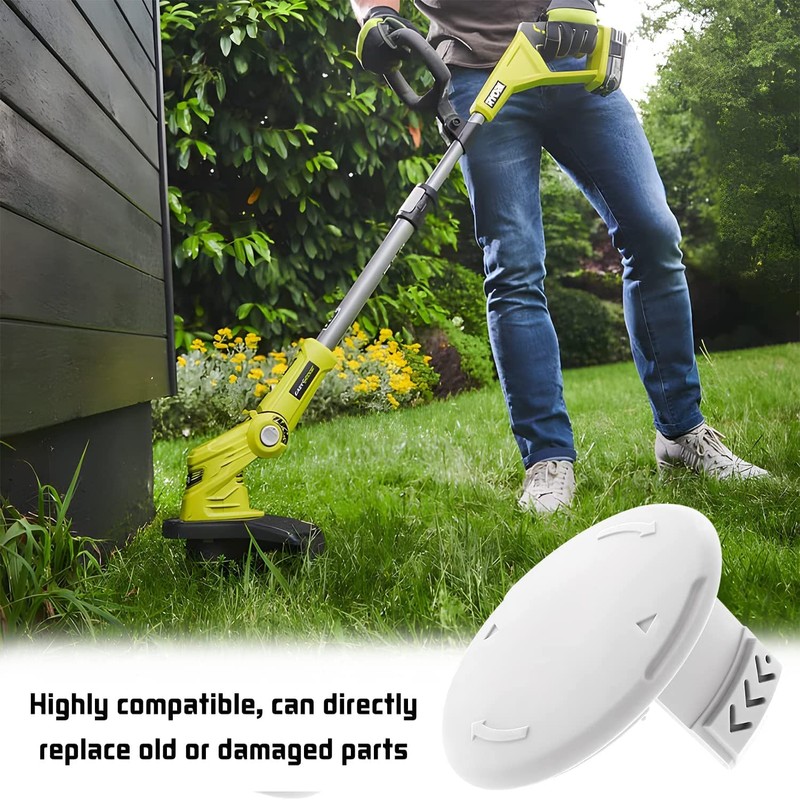 MOECSHSY AC14HCA Trimmer Spool Cover Cap,Durable Spool Cap for Ryobi