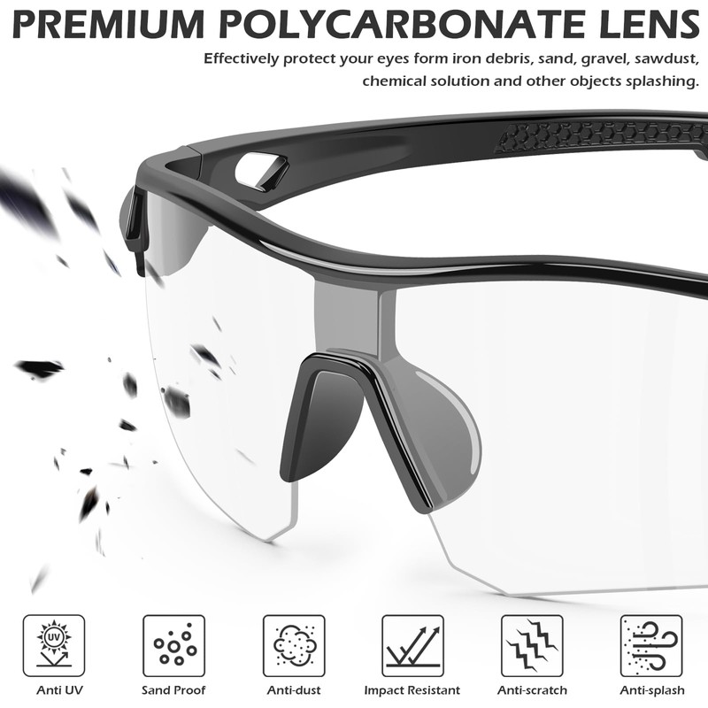 OXG 12 Pack Safety Glasses for Men Women, ANSI Z87.1