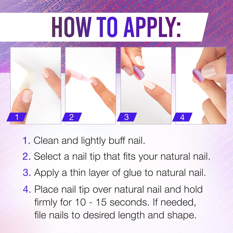 Ardell Nail Addict Chrome Press On Nails - Orb, Short