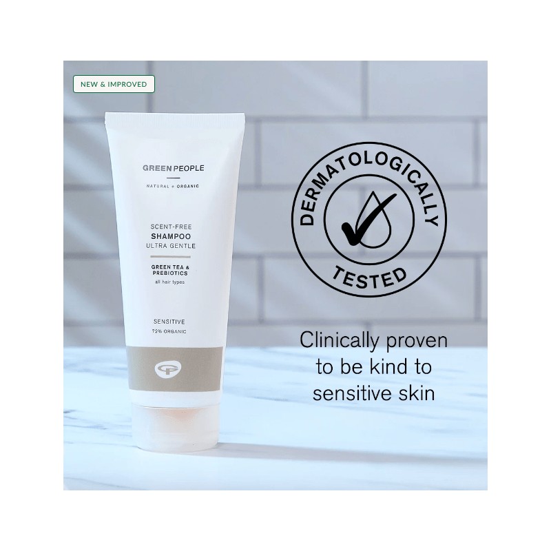 Green People Scent-Free Shampoo 200ml