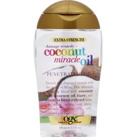 OGX Extra Strength Damage Remedy + Coconut Miracle Penetrating Oil, 3.3 Ounce