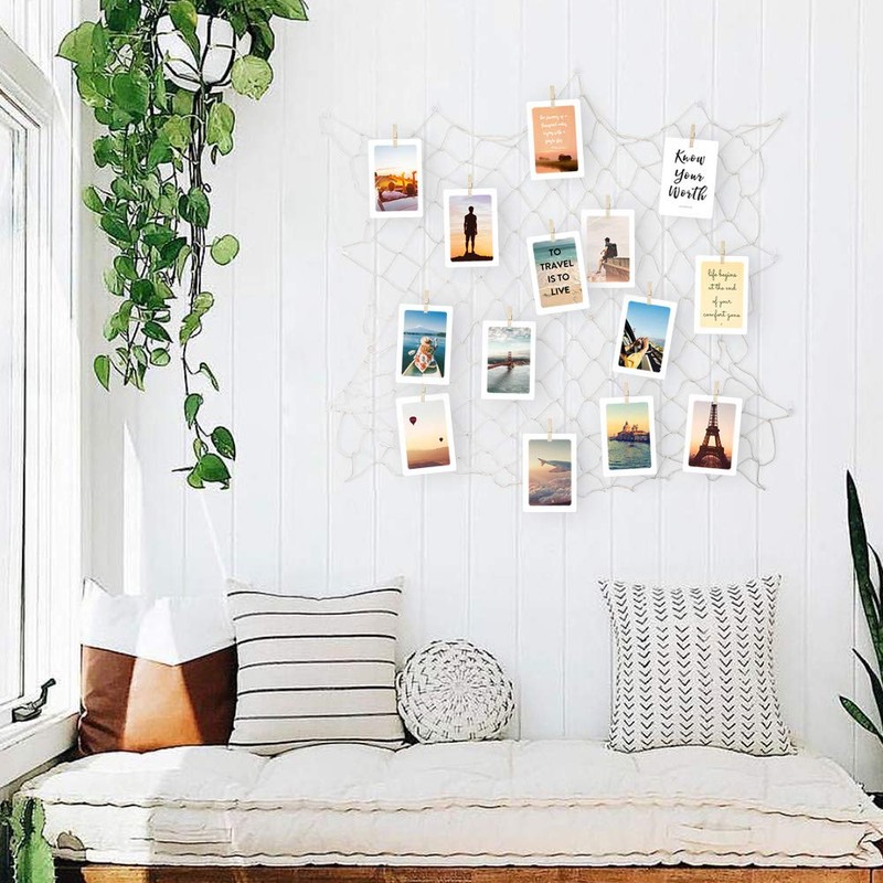 ecooe Photo Hanging Display Picture Frame Size S Fishing Net