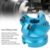 Face Milling Cutter 4 Flute Mill End Head CNC Lathe