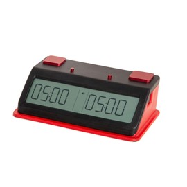 TapNset Professional Chess Clock (Touch Sensors, Red)