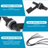 Schwimmerschalter 5 Stück Schwimmschalter Pegelschalter Wasserpegelschalter Float Switch für Tank,