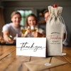 Teacher Appreciation Wine Bag With Thank You Card - Cool
