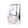 Staples Whiteboard/Flip Chart Easel, Black Frame