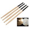 2 Pairs Drum Mallet 5A 7A Wood Drumstick Wooden Drum