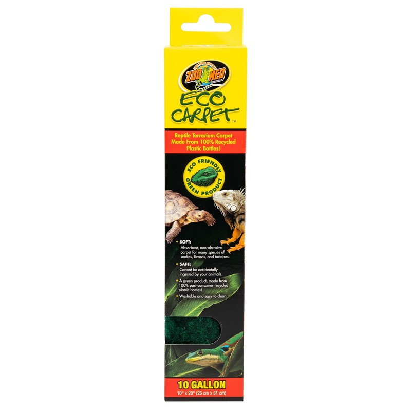 Zoo Med Green Eco Carpet 20" L X 10" W