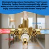 2570 Shower Valve Replacement Compatible with Moen Posi-Temp Trim Kit,
