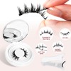Higu clace Magnetic Eyelashes with Applicator Soft Magnetic Lashes Natural
