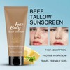 Tallow Sunscreen SPF 50+ Broad Spectrum, Face Body Sunscreen, Beef