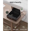 HOLEWOR Gun Safe, Biometric Safes for Pistols with LCD Display