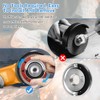 Huucozn Set of 3 Quick Release Nuts for Angle Grinder