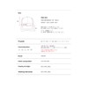 VARZAR 3D Monogram Stitch Over Fit Ball Cap Blue Denim