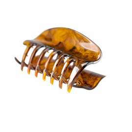 1 piece large hair claw with pages Approx. 10 cm Long in Havana – Made in Germany – Welovebeads