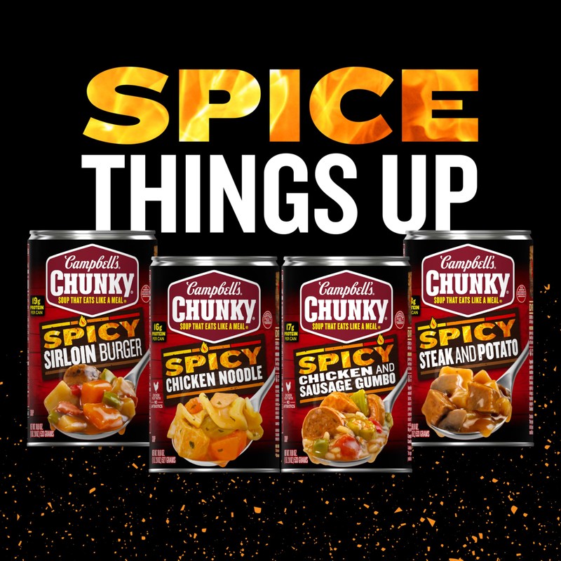 Campbell’s Chunky Soup, Ghost Pepper Chicken Noodle Soup, 18.6 oz