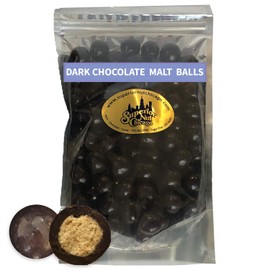 Dark Chocolate Covered Malted Milk Balls - (1.5 pound bag)