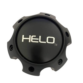 QAMNVCRTY 1PC Wheel Center Cap Matte Black for Helo 6 Lug 1079L145 S057L145 Hub Cap