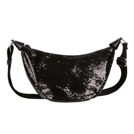 TOM TAILOR Women's Liriel Shoulder Bag, Black/silver