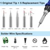 Preciva 992D+ 2-in-1 Soldering & Hot Air Rework Station with