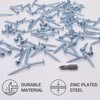 (Pack of 400) Galvanised Steel 4.0 x 30 mm Wood