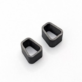 2 Throttle Grip Spacer Anti-play Suitable for KTM 690 SMCR, Husqvarna 701, GasGas SM 700 - Throttle Grip Game Reduction Black | Printbtw Made in Germany