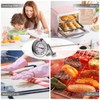 KT THERMO Deep Fry Thermometer with Instant Read,Oil Thermometer(2-Pack),12” Stainless