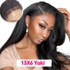 hoshee Kinky Straight Human Hair Wigs HD 13x6 Lace Front