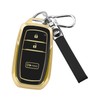 MILD EAST Key Fob Cover for Toyota with keychain, Soft