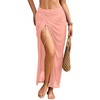 AI'MAGE Women's Sarong Swimsuit Cover Up Sheer Mesh Beach Coverup