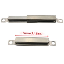 ZCZQC 3pcs Gas Grill Crossover Carryover Tube Burner Replacement BBQ Grill Parts Stainless Steel for Charbroil, Kenmore