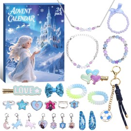Advent Calendar 2026 for Girls Princess Christmas Countdown Calendar